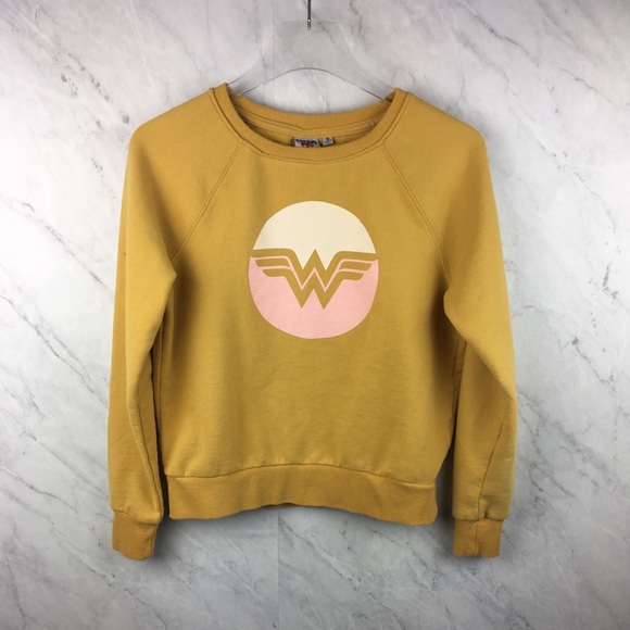 Junk Food Wonderwoman Gold Sweatshirt 